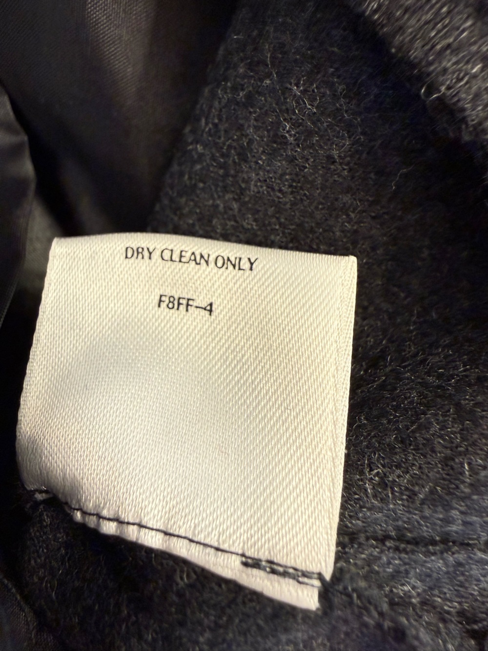 Eileen Fisher 100% Wool Jacket Petite Small PS Charcoal Gray Minimalist - Picture 4 of 9